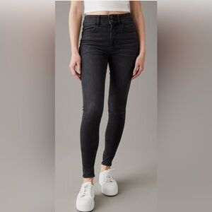 American Eagle Outfitters High Rise Dark Gray Jeans
